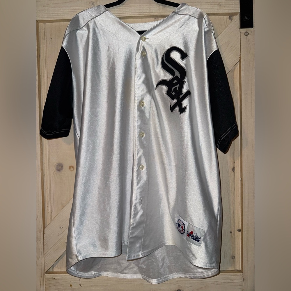 Majestic Genuine Merchandise MLB White Sox Vintage Jersey #14 Konerko Size XL